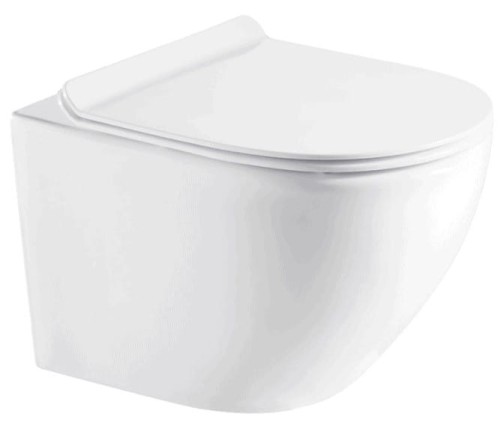 Miska wisząca WC Emporia Nox 1.0 biała + deska wolnoopadająca slim