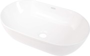 Umywalka ceramiczna nablatowa biała Peonia Deante