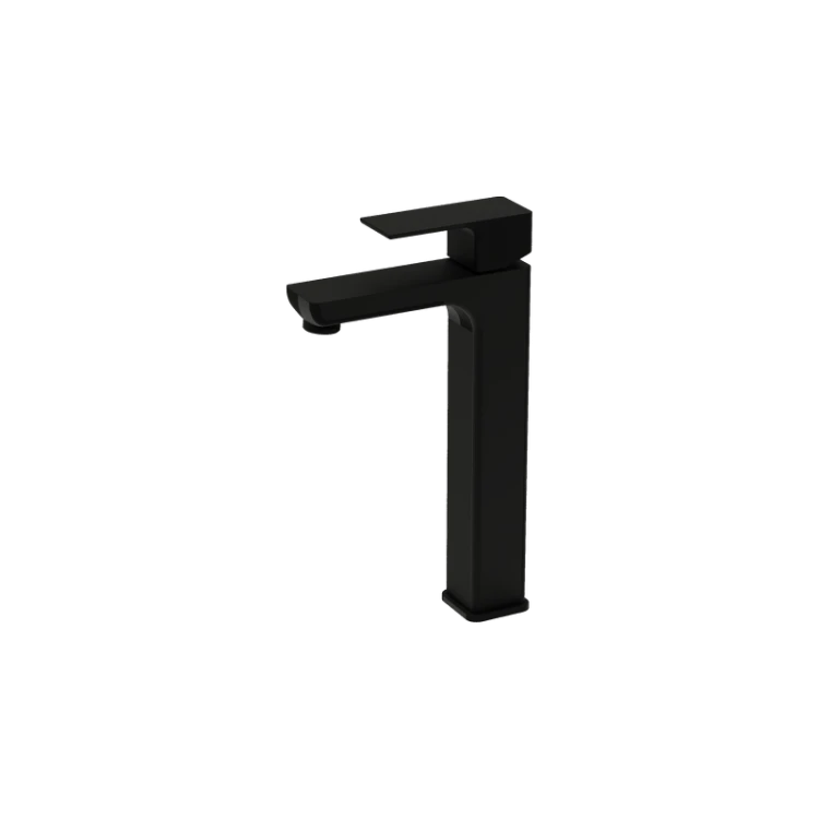 Bateria umywalkowa wysoka Aquila Matt Black Lavita