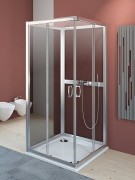 Kabina 4-ścienna Radaway Premium Plus C+2S 80x80x190 szkło przejrzyste