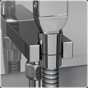 Bateria bidetowa podtynkowa KOHLMAN Excelent QW138H