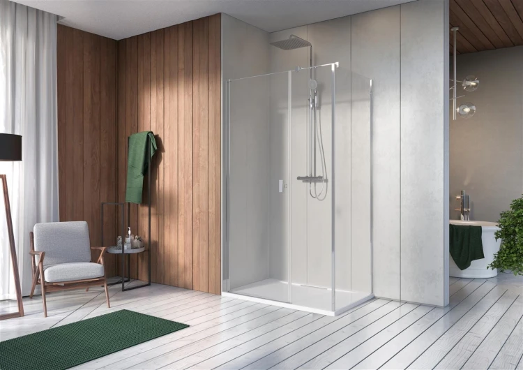 Kabina Radaway Nes KDS I 140x75x200 lewa szkło przejrzyste