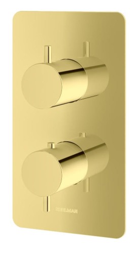 Bateria wannowa termostatyczna złota Axel Gold KOHLMAN QW432AGD