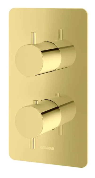 Bateria wannowa termostatyczna złota Axel Gold KOHLMAN QW432AGD