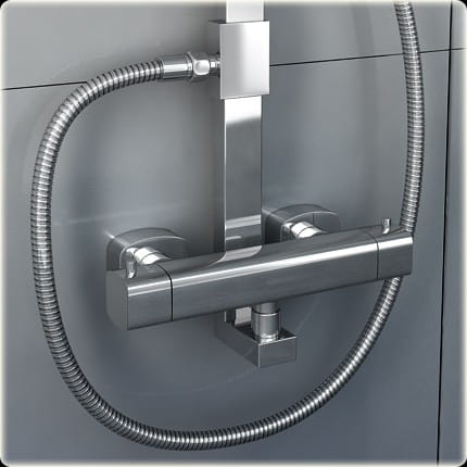 Zestaw prysznicowy z termostatem KOHLMAN Foxal QW273F