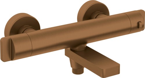 Bateria wannowa termostatyczna szczotkowany brąz Therm Deante