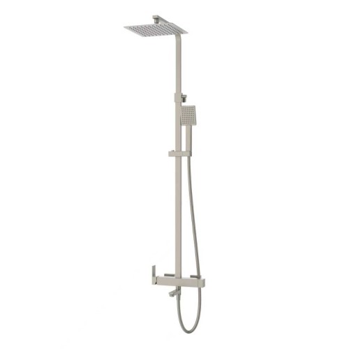 Kolumna prysznicowa ango cmn02mbslw deszczownica 25cm wylewka obrotowa stal szczotkowana