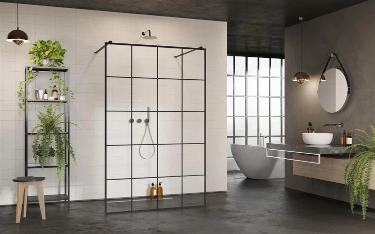 Kabina prysznicowa Radaway Modo New Black I Factory 140x200