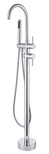 Bateria wannowa wolnostojąca Illusion I Besco chrom