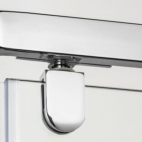 Kabina asymetryczna New Trendy New Komfort 100x80x195 szkło grafit