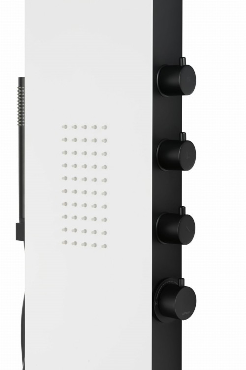 Corsan duo a777 biały z czarnym wykończeniem