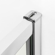 Kabina przyścienna New Trendy New Corrina 100x80x195 szkło czyste