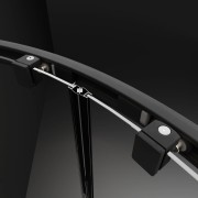 Kabina prysznicowa Radaway Premium Pro Black PDD 90x80x200 czarna