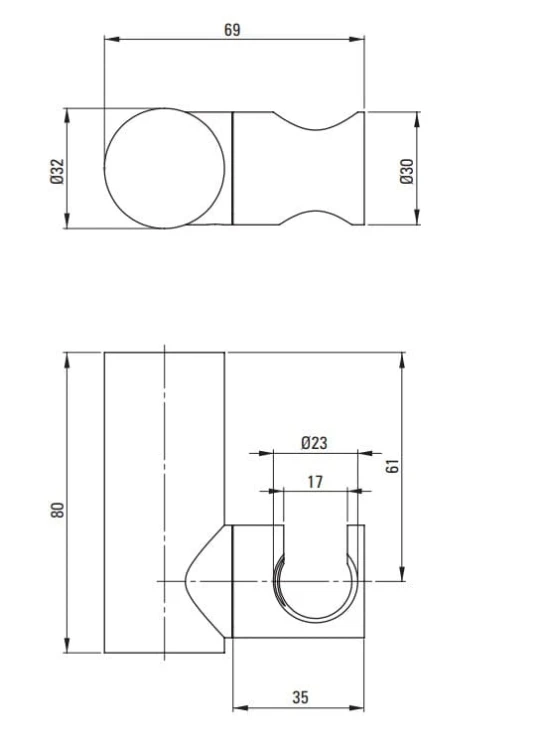 Zestaw prysznicowy złoty Arnika Deante NQAZ41K