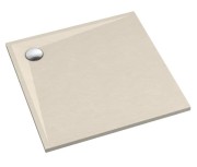 Brodzik kwadratowy LIBRA CASHMERE STONE 80x80 Schedpol Schedline, kaszmir