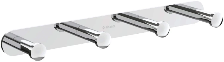 Haczyk poczwórny na listwie chrom Jasmin Deante