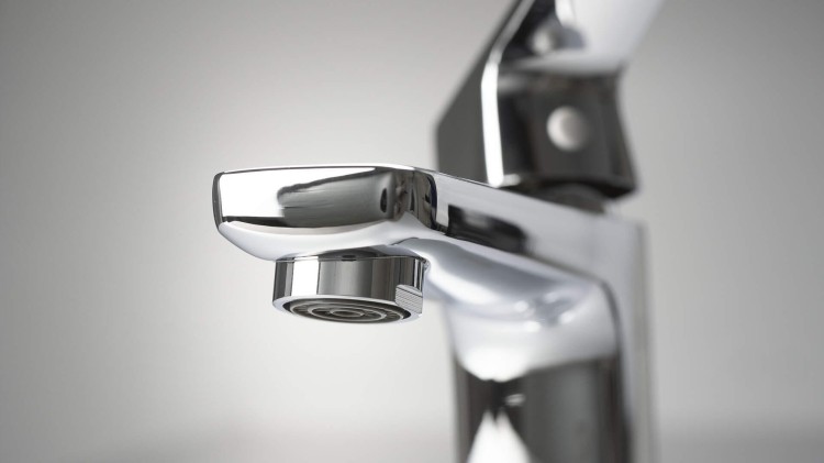 Bateria umywalkowa stojąca chrom Blur Deante