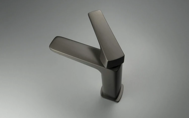 Bateria umywalkowa stojąca titanium Blur Deante