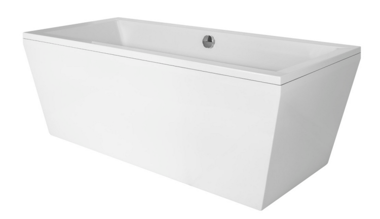 Wanna wolnostojąca Besco VERA 170x75 cm biała