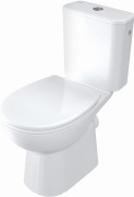 Miska WC kompakt bezkołnierzowa