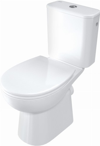 Miska WC kompakt bezkołnierzowa