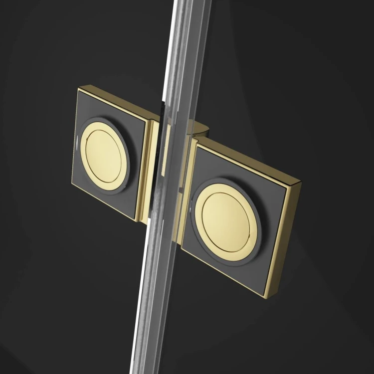 Kabina Radaway Essenza Pro Gold KDJ 100x100x200 prawa przejrzysta