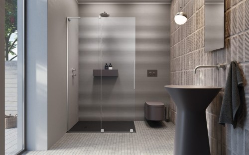 Kabina prysznicowa Furo SL Walk-in Radaway lewa