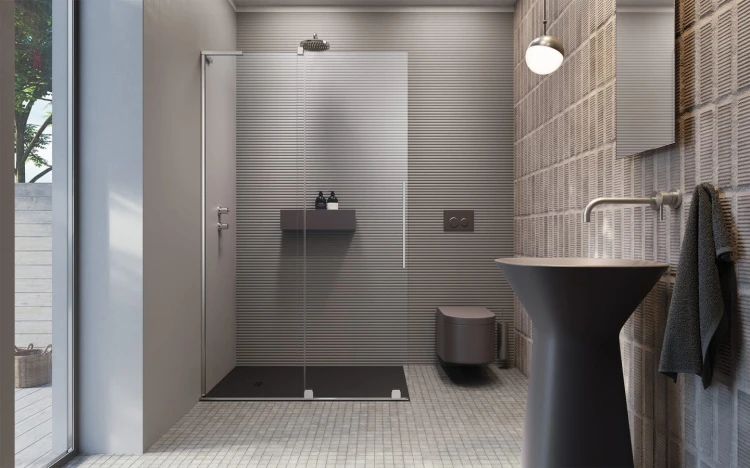 Kabina prysznicowa Furo SL Walk-in Radaway lewa