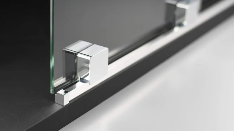 Ścianka prysznicowa walk-in 140x195 chrom Prizma Deante