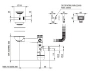Zlewozmywak stalowy 1-komorowy Olfato Deante stal szczotkowana