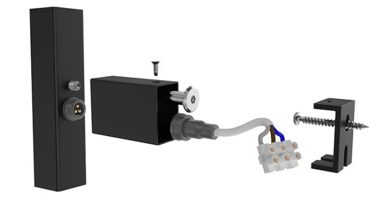 Grzejnik elektryczny suchy HF Derby 117x53 biały mat Hygge Family
