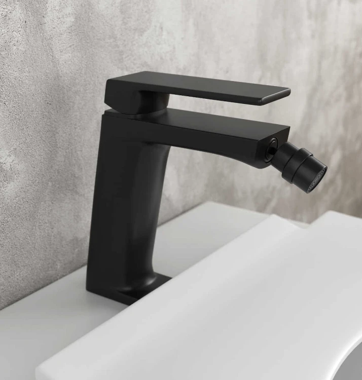 Bateria bidetowa corsan cmb7131bl trino czarna