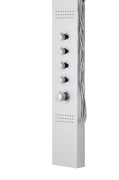 Corsan led kaskada a013a gwiezdna szarość z oświetleniem