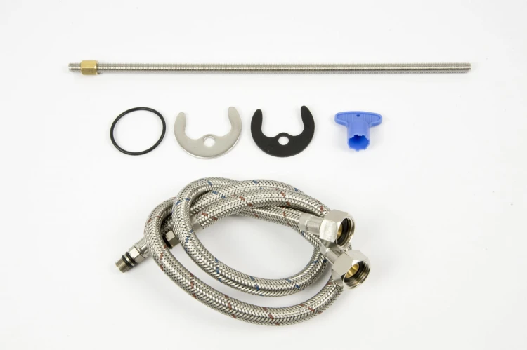 Bateria stojąca corsan cmb7521ch lugo chromowana z ruchomą wylewką