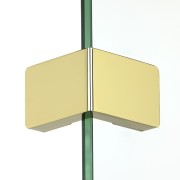 Kabina prysznicowa New Trendy Eventa Gold Shine lewa