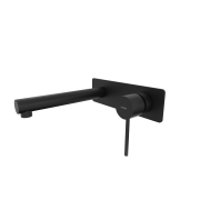 Bateria umywalkowa podtynkowa corsan cmb7515bl lugo czarna z wylewką