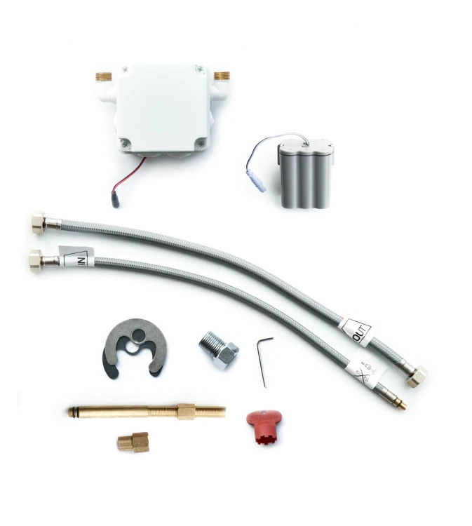 Deante Hiacynt Bateria umywalkowa stojąca sensorowa (4xAA)