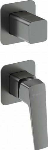 Bateria prysznicowa z przełącznikiem natrysku titanium Blur Deante