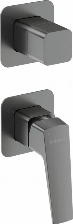 Bateria prysznicowa z przełącznikiem natrysku titanium Blur Deante