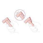 Bateria bidetowa podtynkowa corsan lugo cmb7570bgl – złoto szczotkowane z wężem