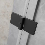 Kabina pięciokątna Radaway Essenza 8 Black PTJ lewa