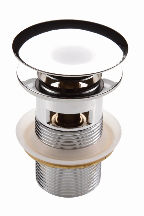 Korek Click-Clack okrągły z przelewem Deante