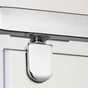 Kabina półokrągła New Trendy New Komfort 90x90x195 szkło czyste