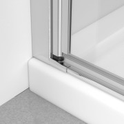 Kabina przyścienna Radaway Eos DWD+2S 90x80x197 szkło przejrzyste