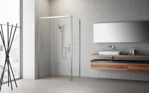 Kabina prysznicowa Radaway Idea KDJ 140x110x200,5 lewa przejrzysta