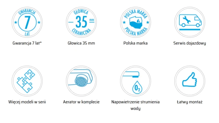 Deante Jasmin Nero Bateria bidetowa bez zamknięcia odpływu