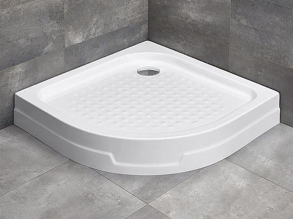 Brodzik półokrągły Radaway Rodos A Compact 80x80x16,5x2