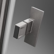 Kabina prysznicowa Radaway Nes Brushed Nickel KDJ I lewa