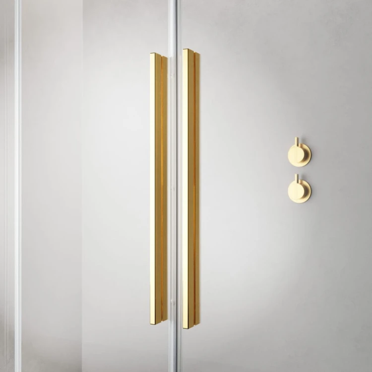 Kabina prysznicowa Furo Gold KDJ 90x100x200 Radaway prawa złota