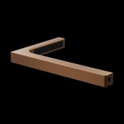 Parawan nawannowy Radaway Modo SL Brushed Copper PNJ II lewy